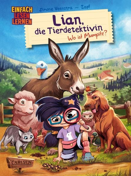 Cover: Lian, die Tierdetektivin Foto: Carlsen Verlag