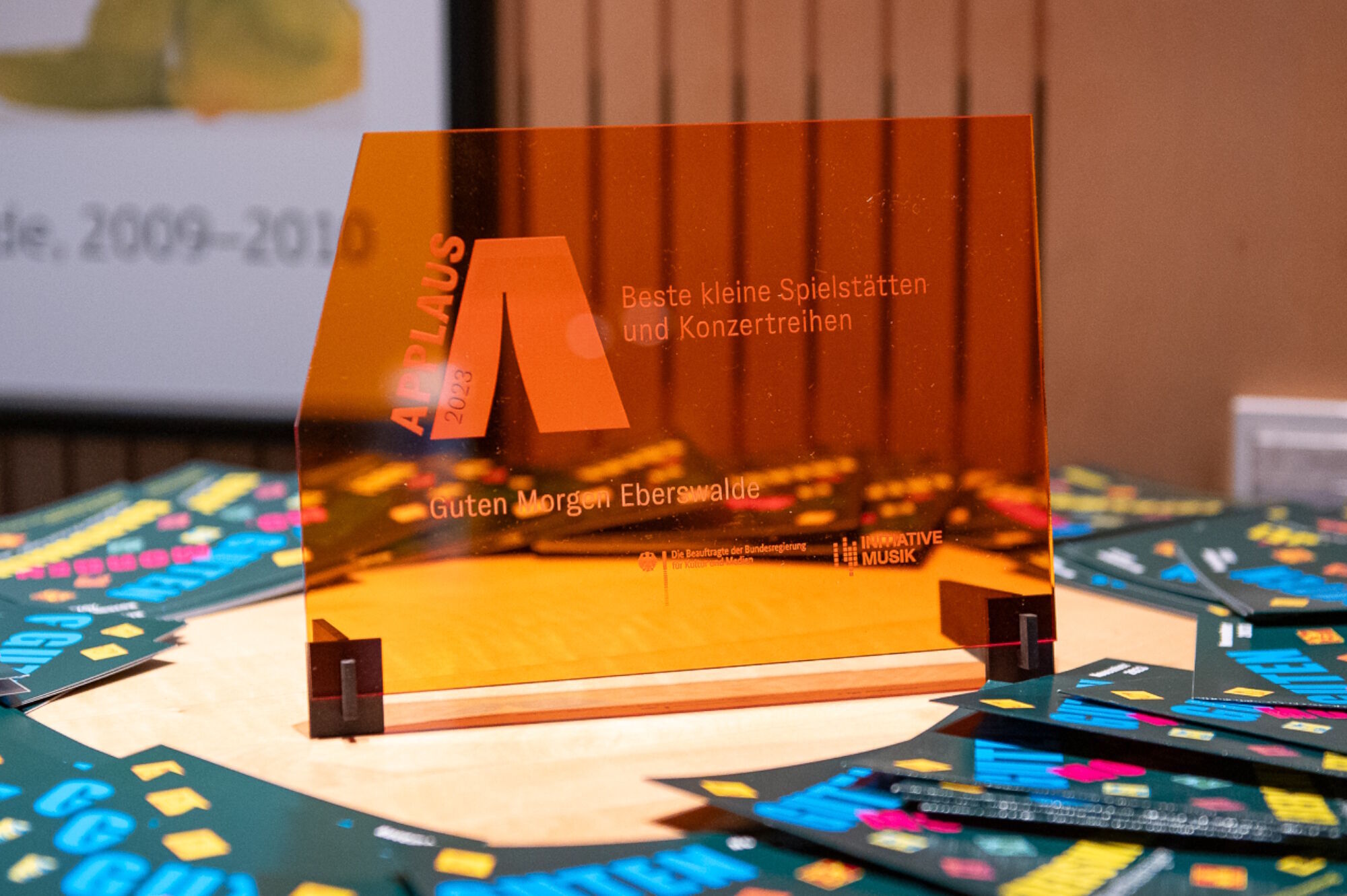 Applaus-Preis für Guten-Morgen-Eberswalde auch im Jahr 2024 Applaus-Preis für Guten-Morgen-Eberswalde auch im Jahr 2024, Foto: Steffen Groß