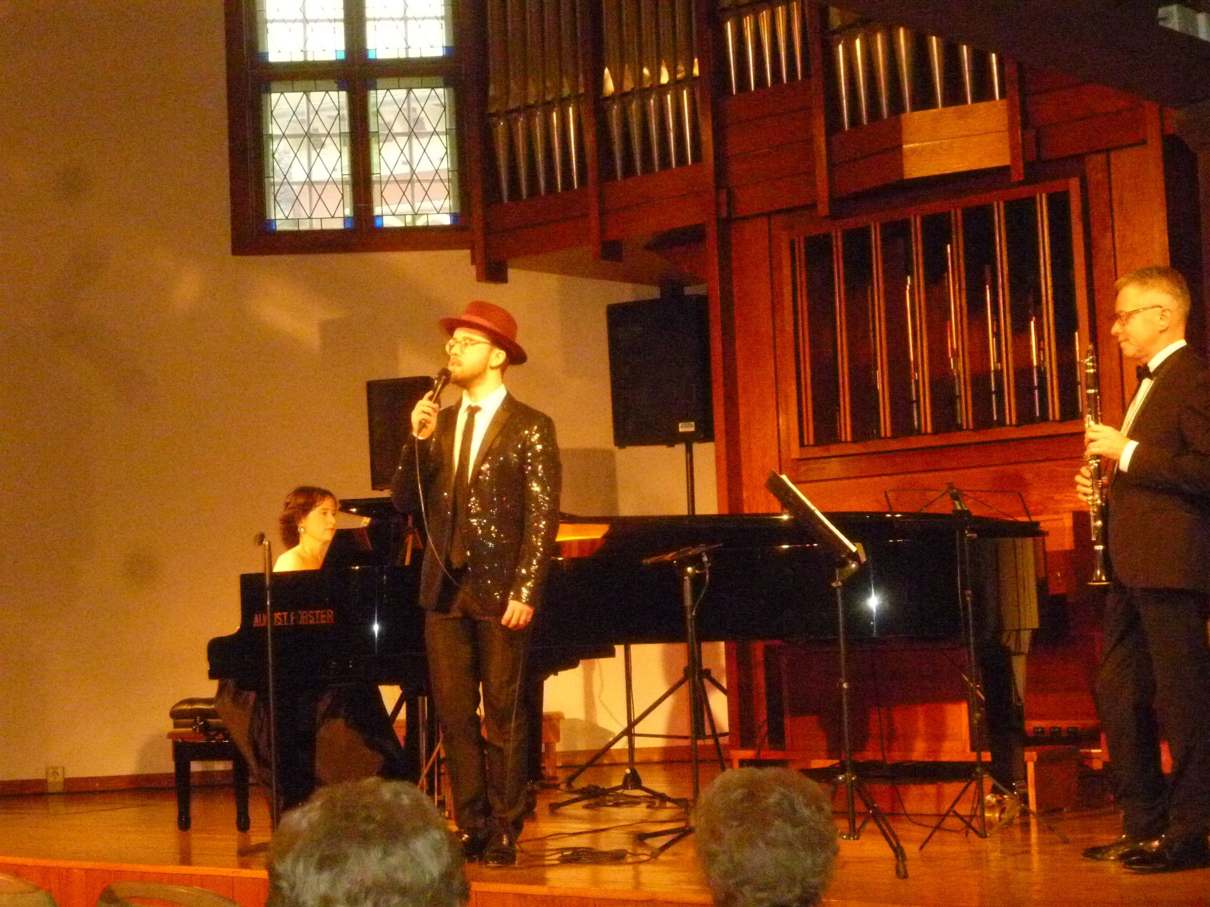 Marina, Slawa und Michael Kaljushny