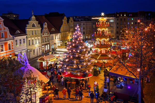 Weihnachtsmarkt der tausend Sterne in Cottbus, Foto: Andreas Franke, Lizenz: CMT Cottbus