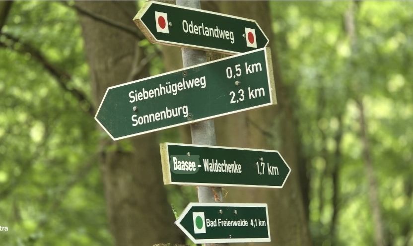 Wanderwege Schild