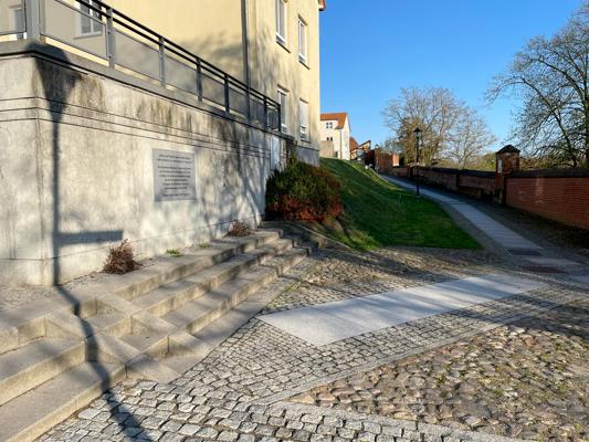 Platz ehemalige jüdische Synagoge