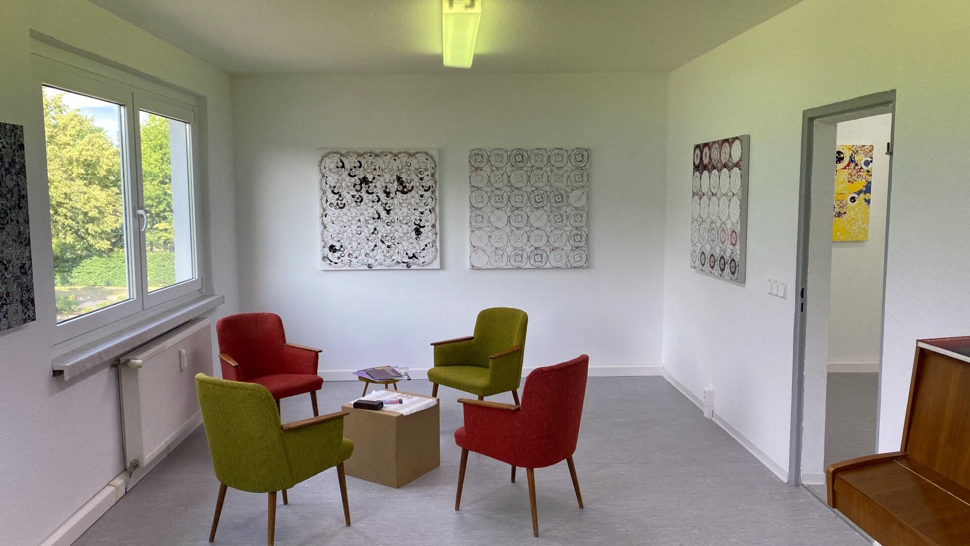 Blick in die Galerie Fenster, Foto: Matthias Schäfer