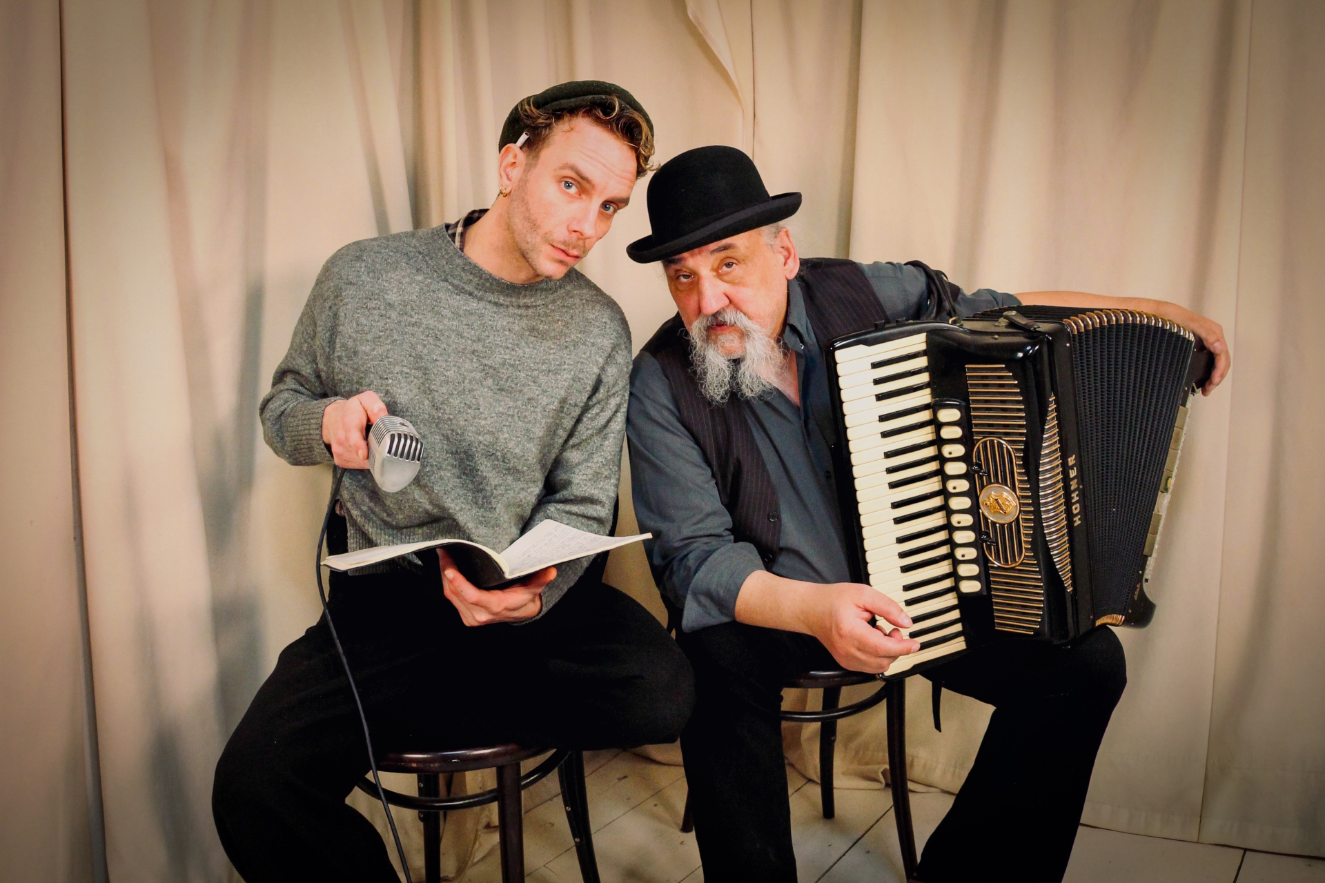 Julian Bender & Gerhard A. Schiewe Foto: Heidrun Hoss