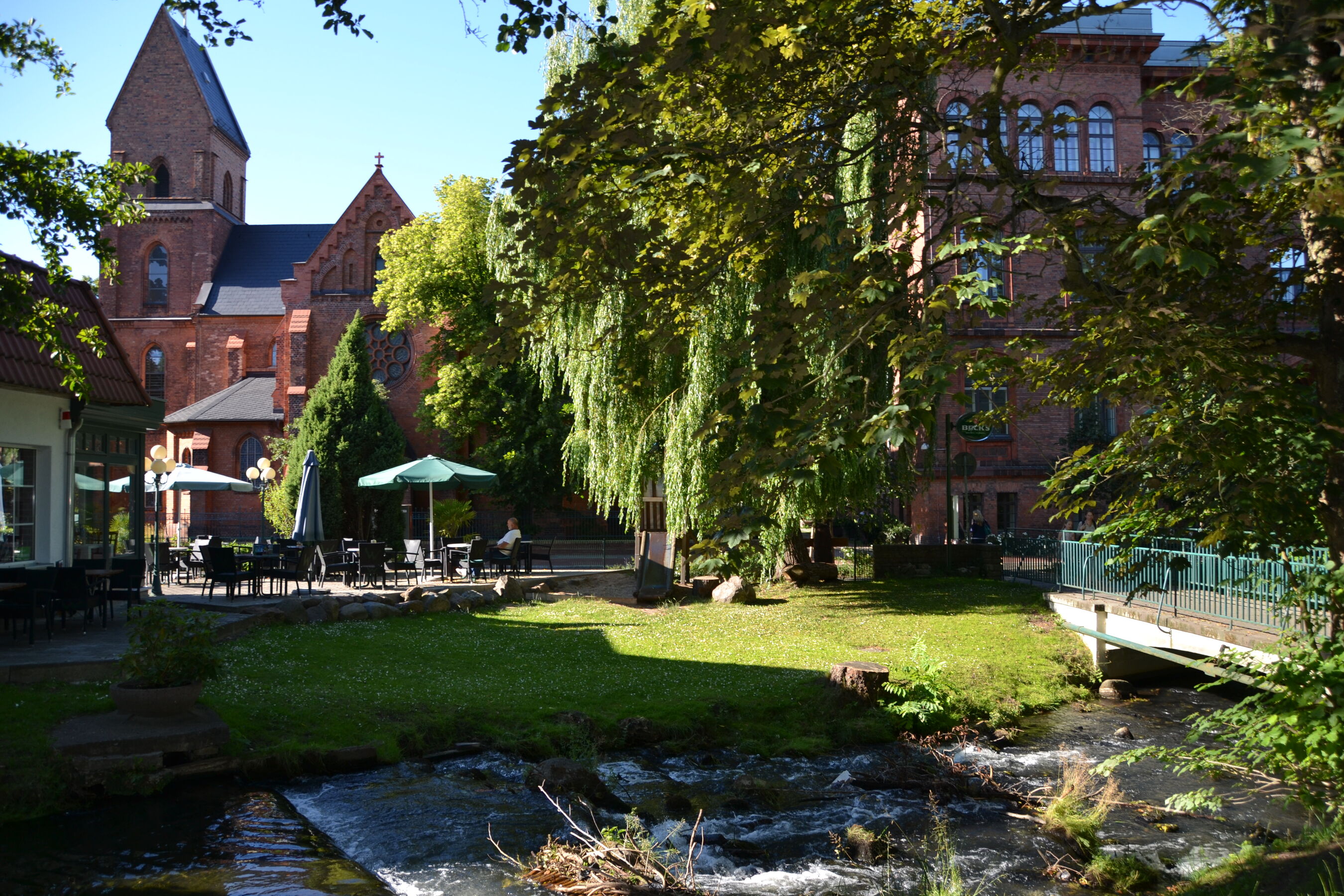 Park am Weidendamm an der Schwärze, Foto: Matthias Schäfer