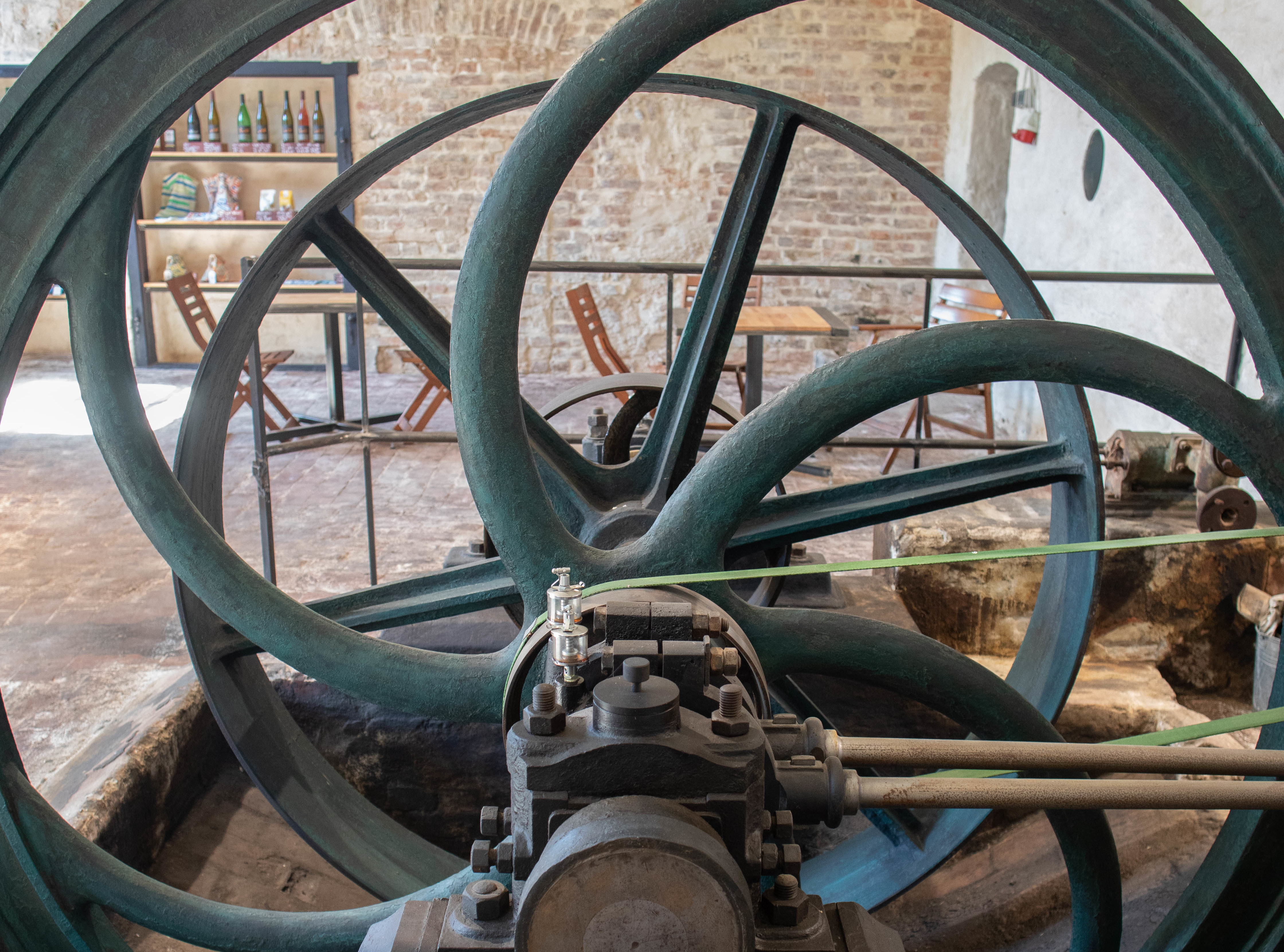 Dampfmaschine Cöthen Detail