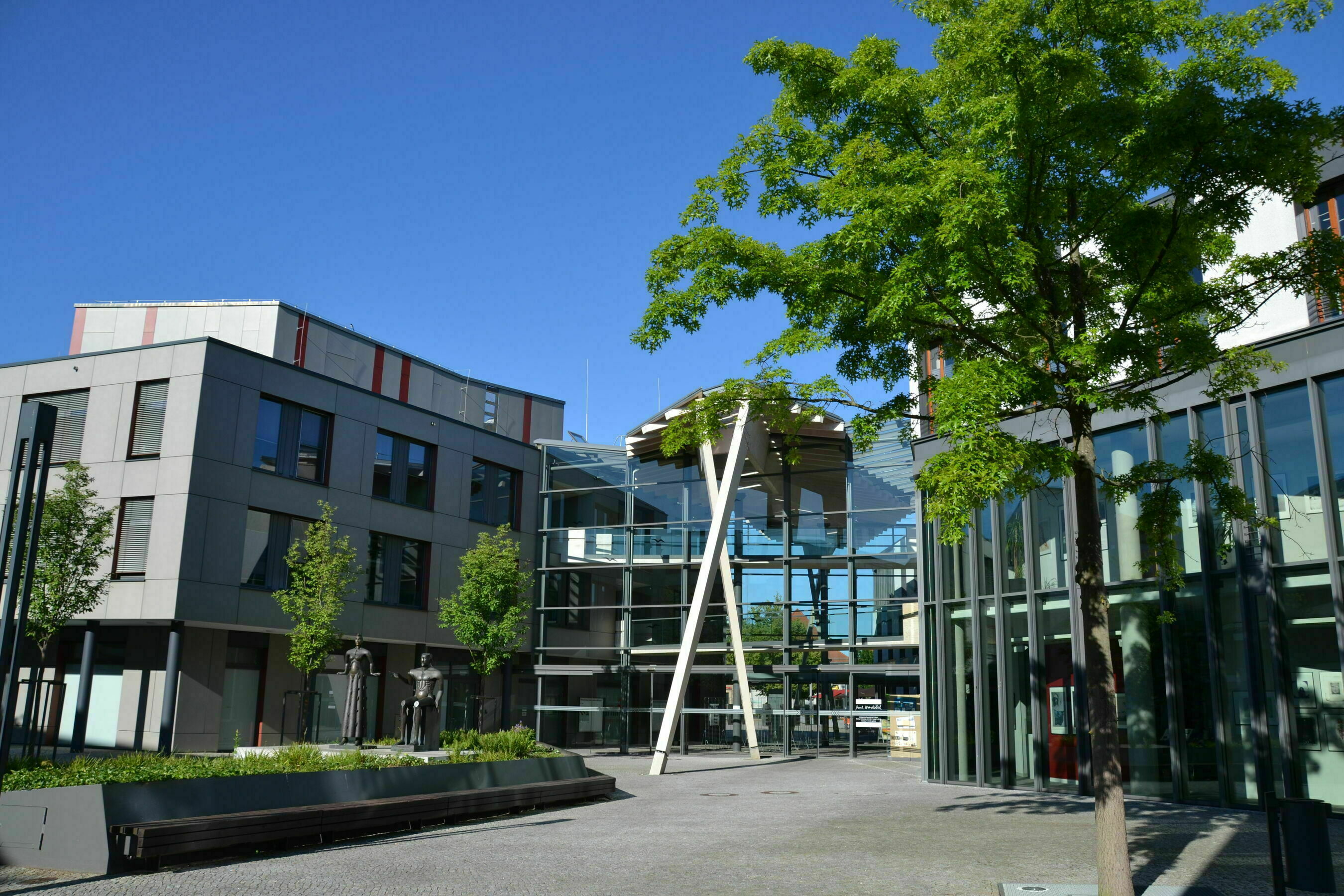 Paul-Wunderlich-Haus am Marktplatz Eberswalde, Foto: Matthias Schäfer