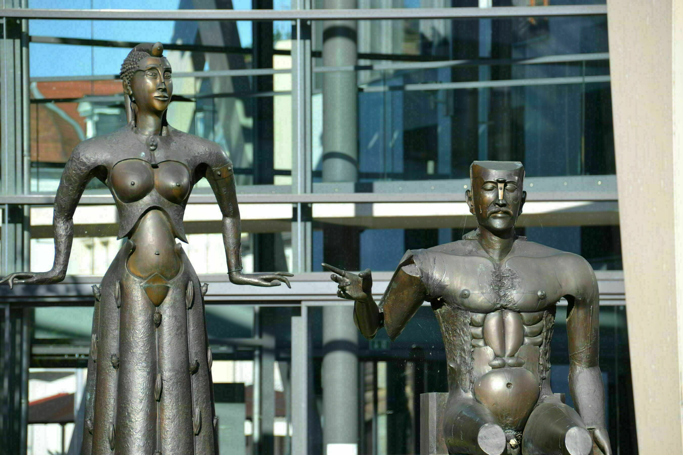 Skulpturen von Paul Wunderlich, Foto: Matthias Schäfer