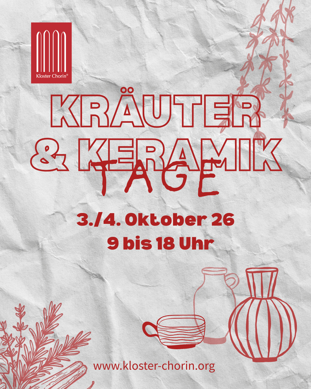Kräuter- und Keramiktage im Kloster Chorin (Kopie)