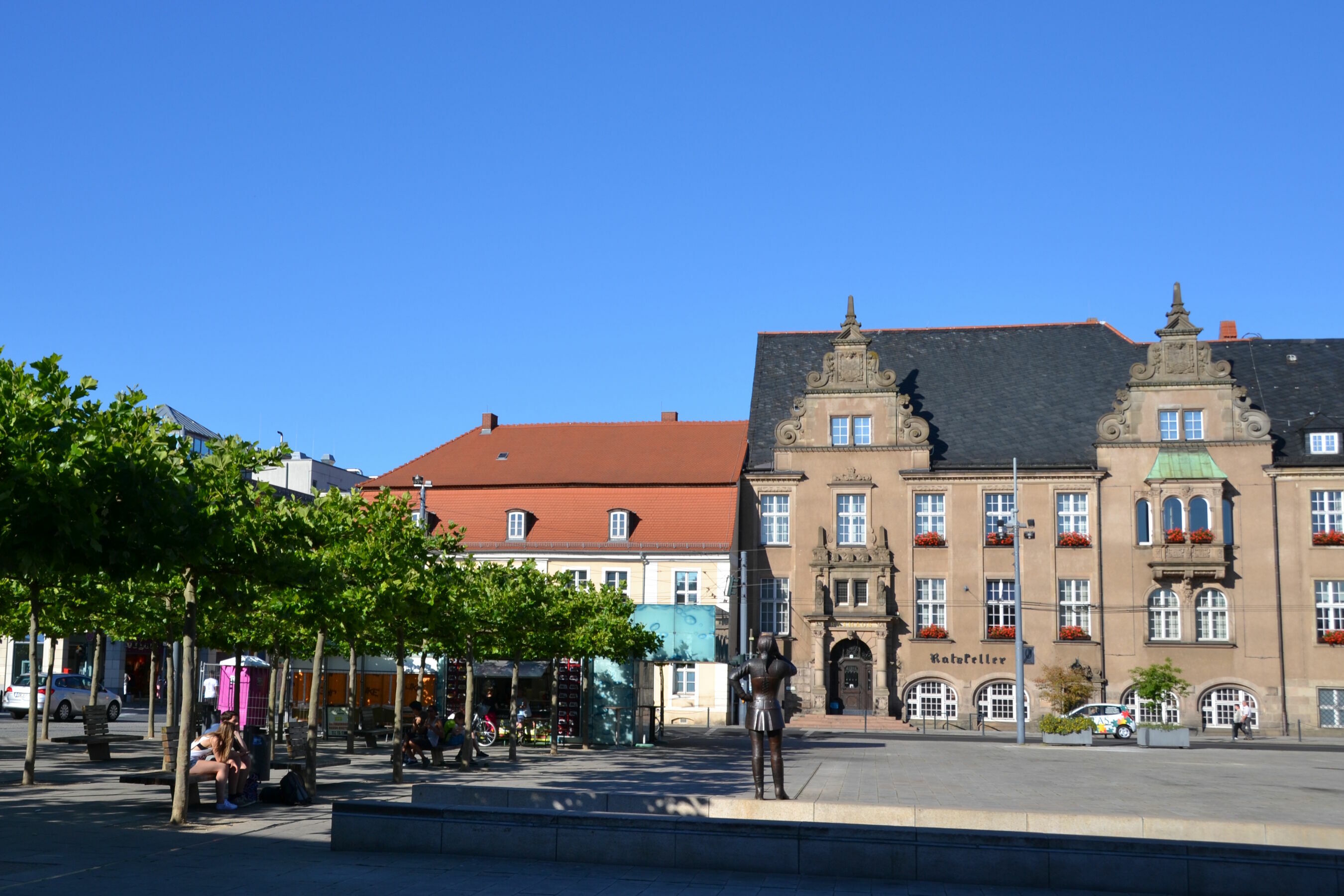 Marktplatz Eberswalde, Foto: Matthias Schäfer
