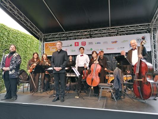 Eröffnungskonzert zum Westend-Parkfest in Eberswalde