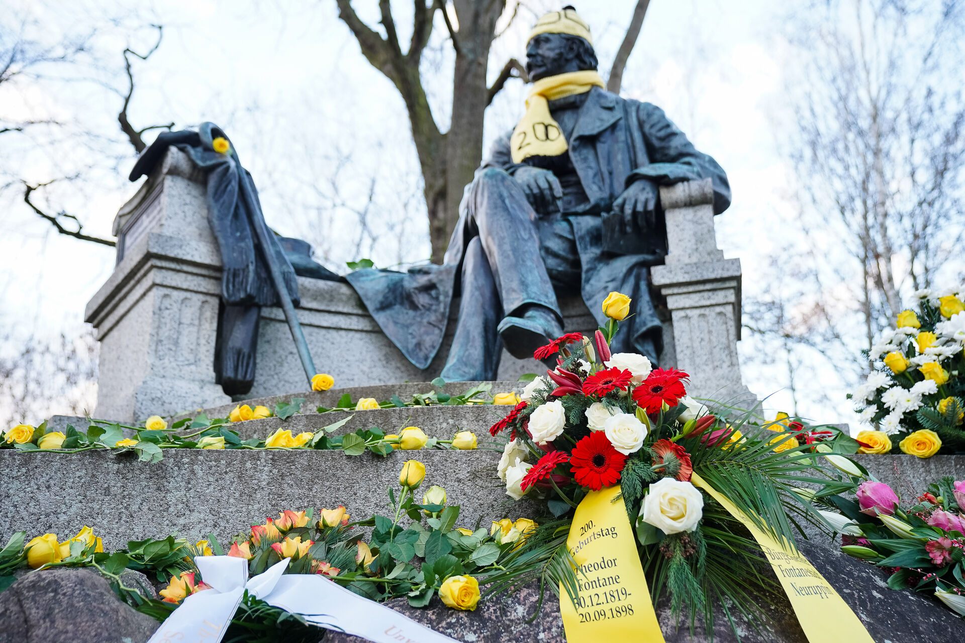 Fontane-Denkmal, Foto: Kunow, Lizenz: Kunow