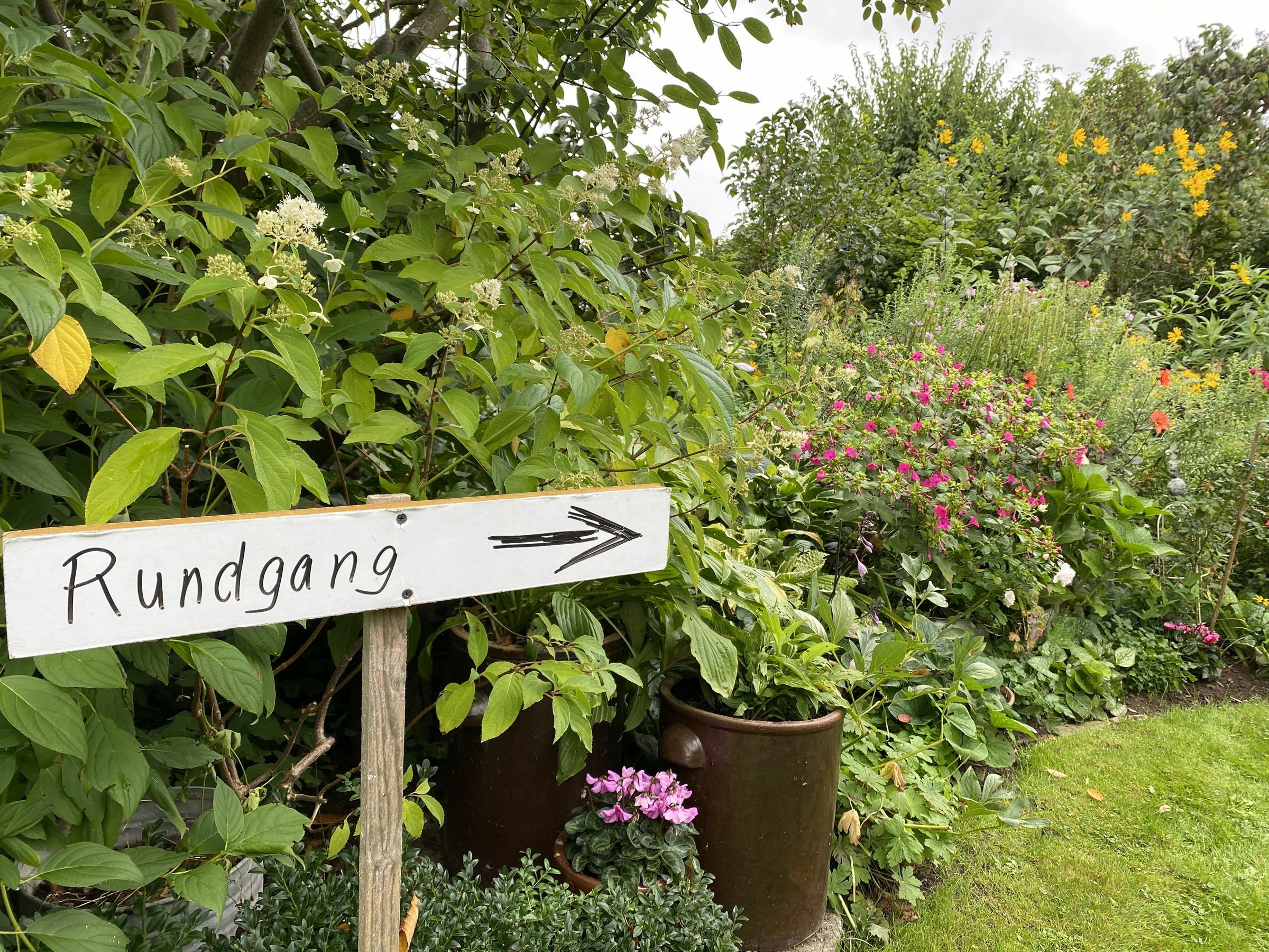 Garten von Heike & Manfred Sonntag, Foto: Alena Lampe
