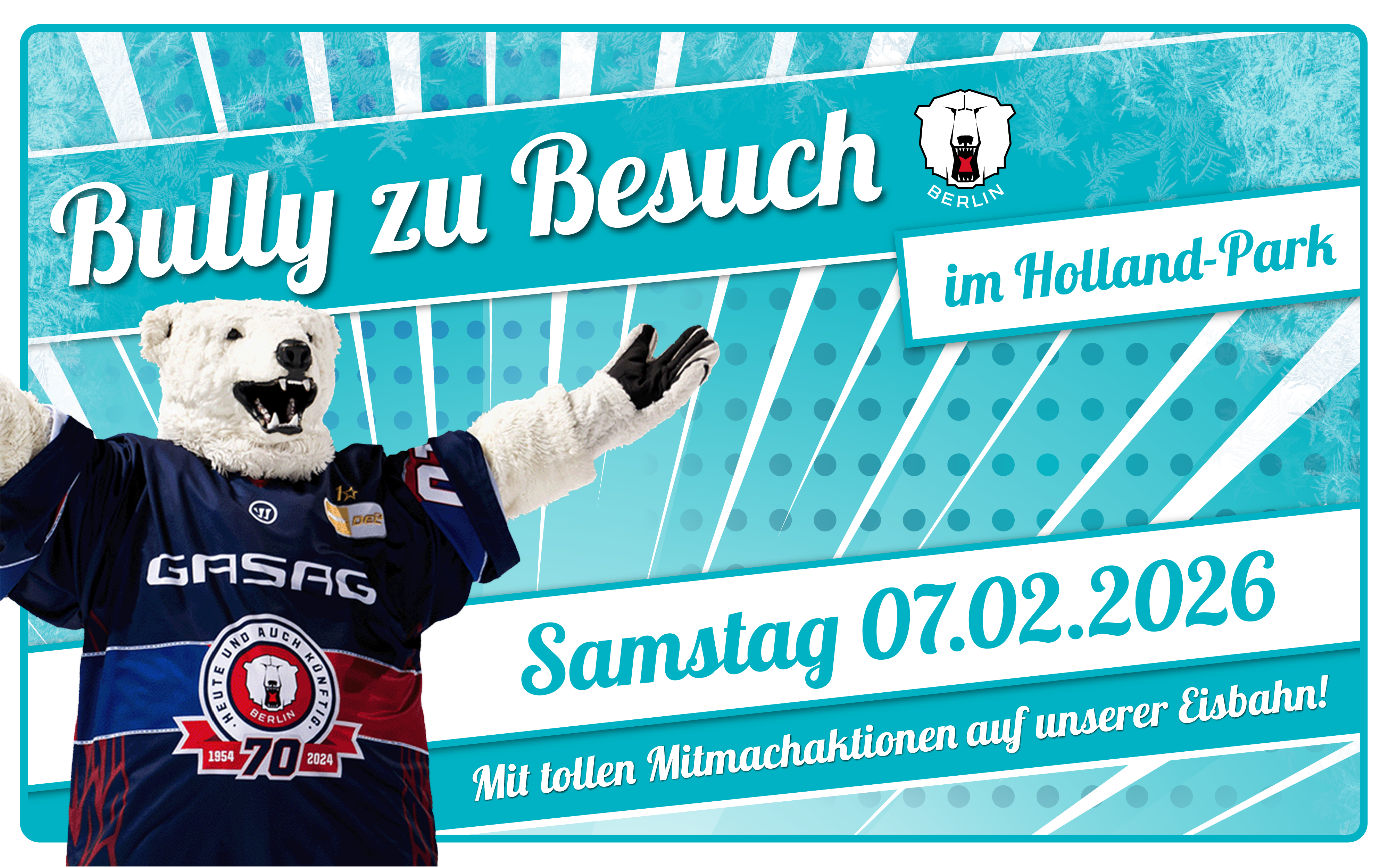 Bully zu Besuch im Holland-Park