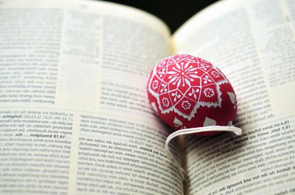 Osterbasteln in der stadtbibliothek Eberswalde