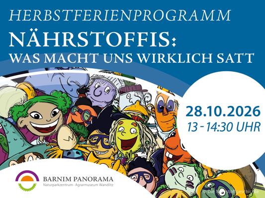 Führung für Kinder: Nährstoffis – Was macht uns wirklich satt?