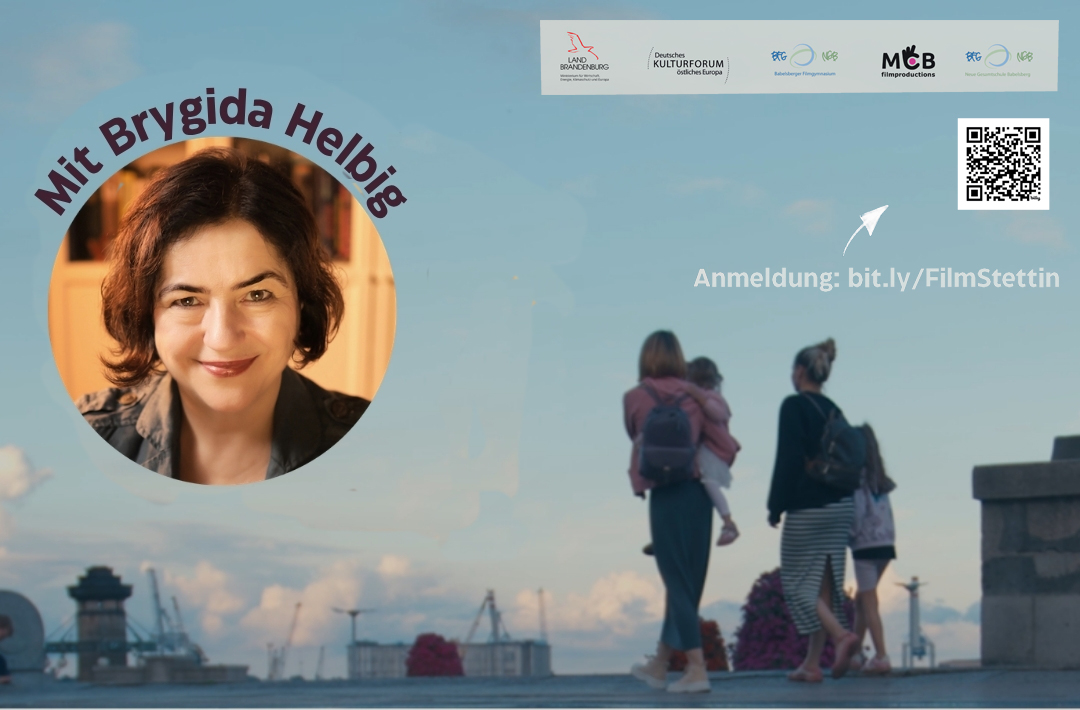 Foto: Deutsches Kulturforum, Foto: mcb filmproduction, Lizenz: Porträt Brygida Helbig: Kamila Parandowska, Collage: Vera Schneider