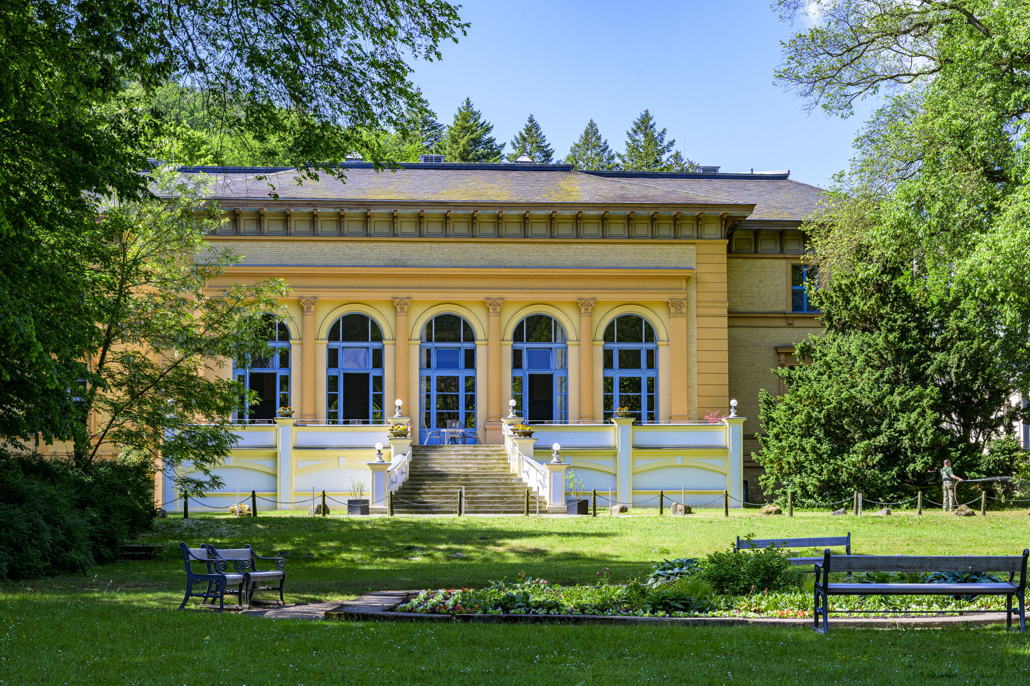 Fachklinik Bad Freienwalde, Foto: Thomas Matena, Lizenz: Bad Freienwalde Tourismus GmbH