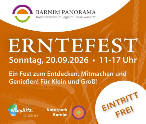 Erntefest im und am Barnim Panorama