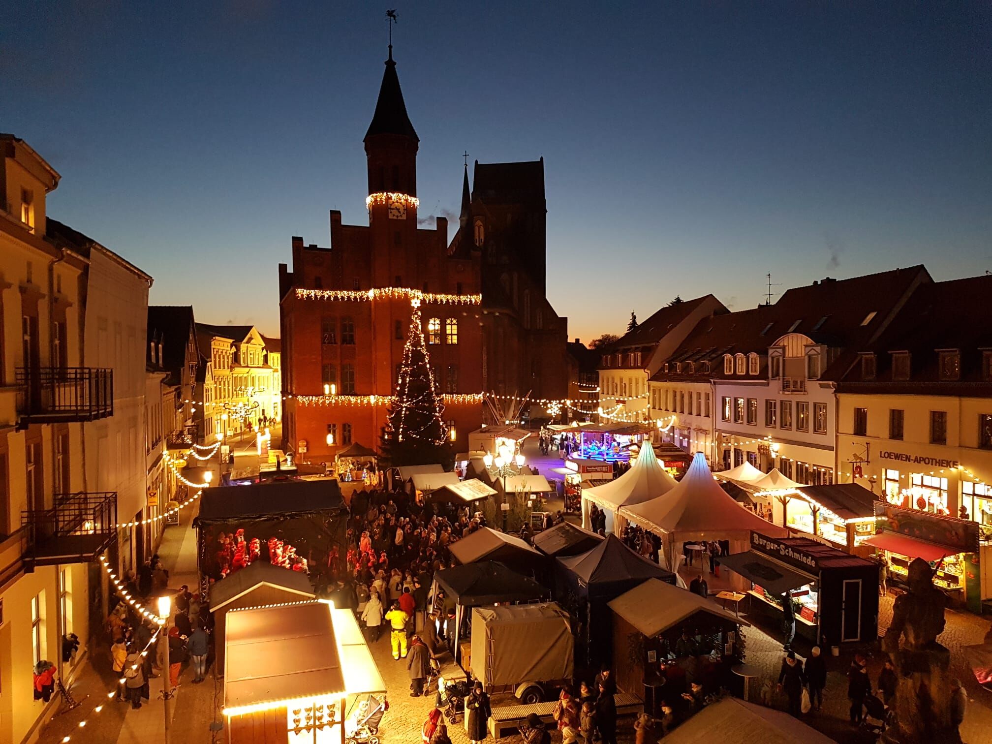 Weihnachtsmarkt, Foto: Rolandstadt Perleberg, Lizenz: Rolandstadt Perleberg