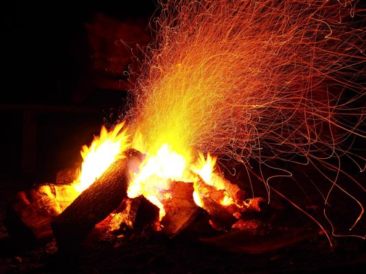 Halloweenfeuer
