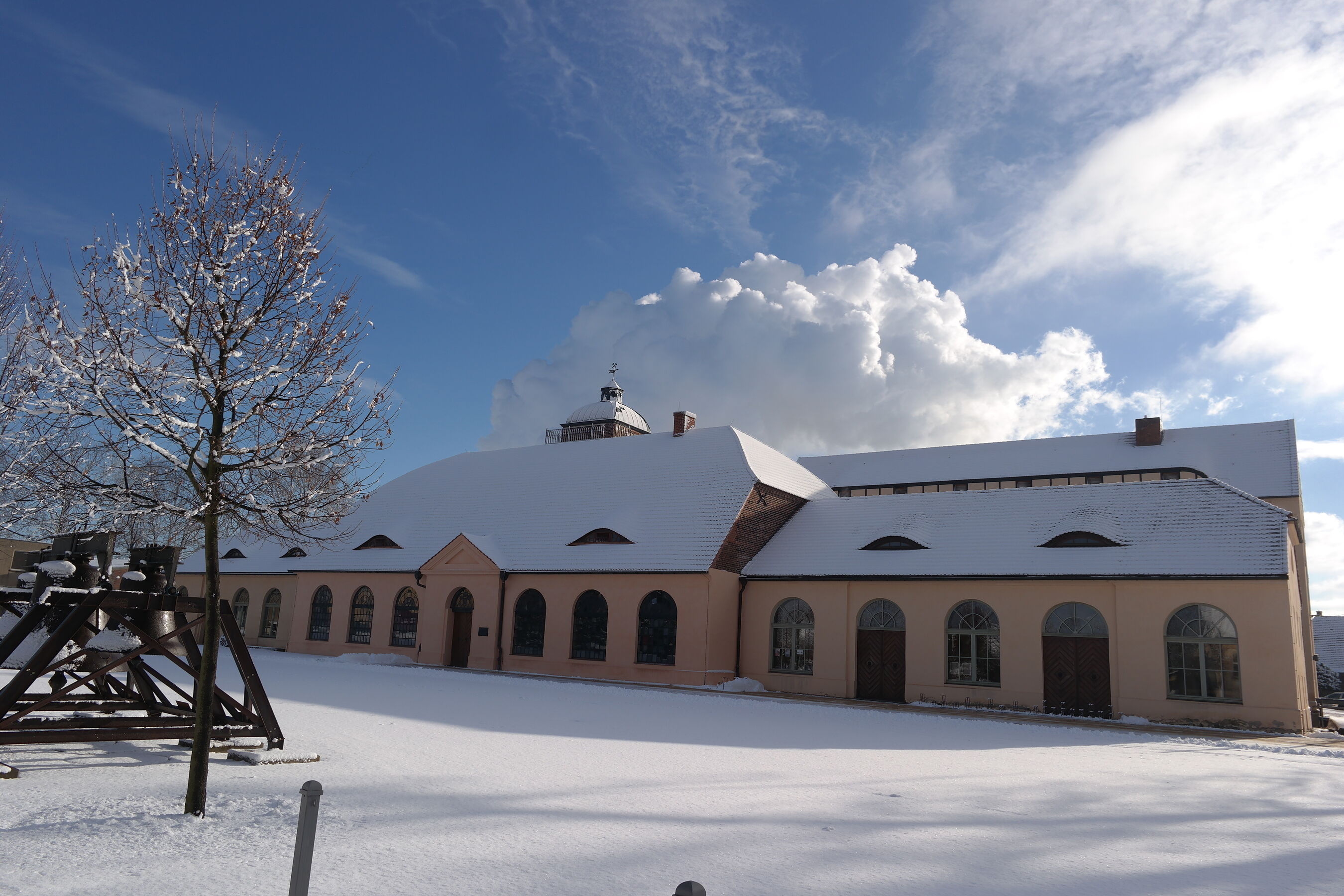 Eisenhütten- und Fischereimuseum im Winter, Foto: M. Huhle, Lizenz: M. Huhle