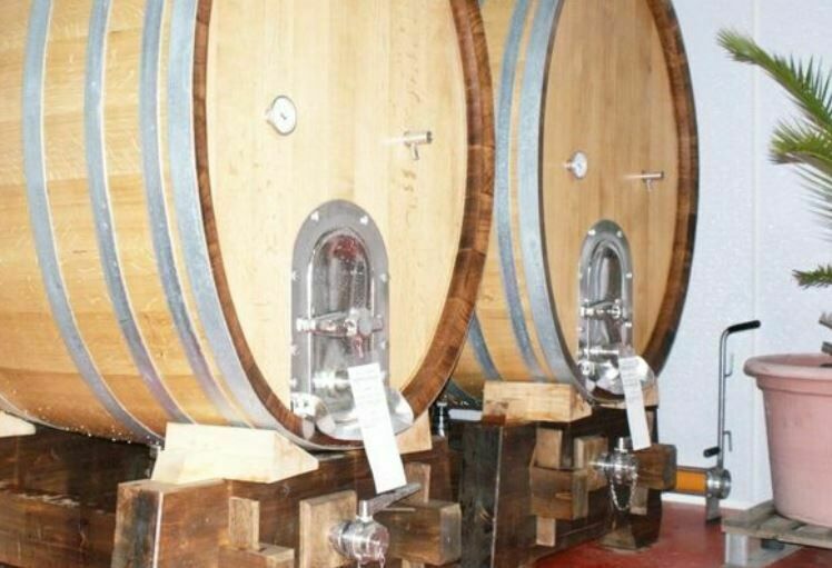 Kelterei, Foto: Weinbau Dr. Lindicke, Lizenz: Weinbau Dr. Lindicke