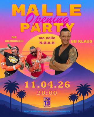 Malle Opening Party mit BB Klaus