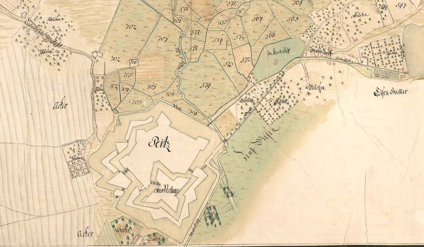 Vortrag Laßzinswiesen.jpg, Foto: Historischer Verein zu Peitz e. V., Lizenz: Historischer Verein zu Peitz e. V.