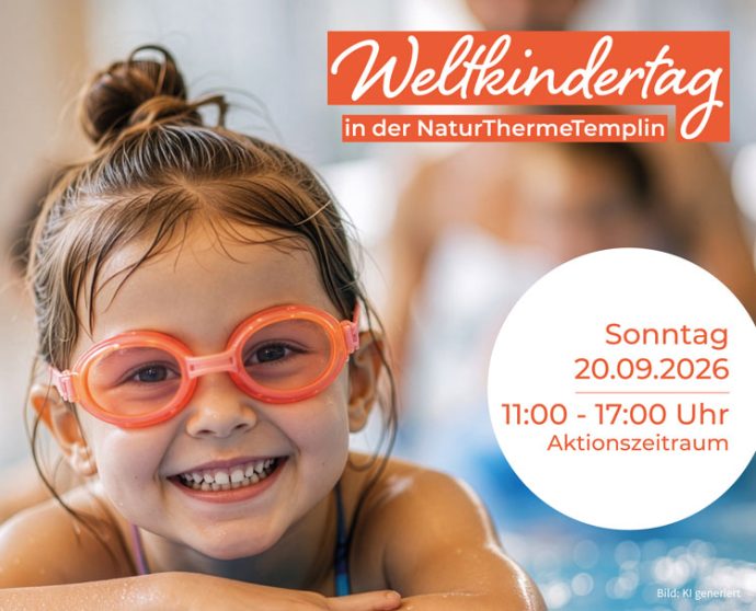 Weltkindertag in der NaturThermeTemplin
