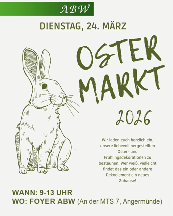 Foto: ABW Angermünde, Lizenz: ABW Angermünde