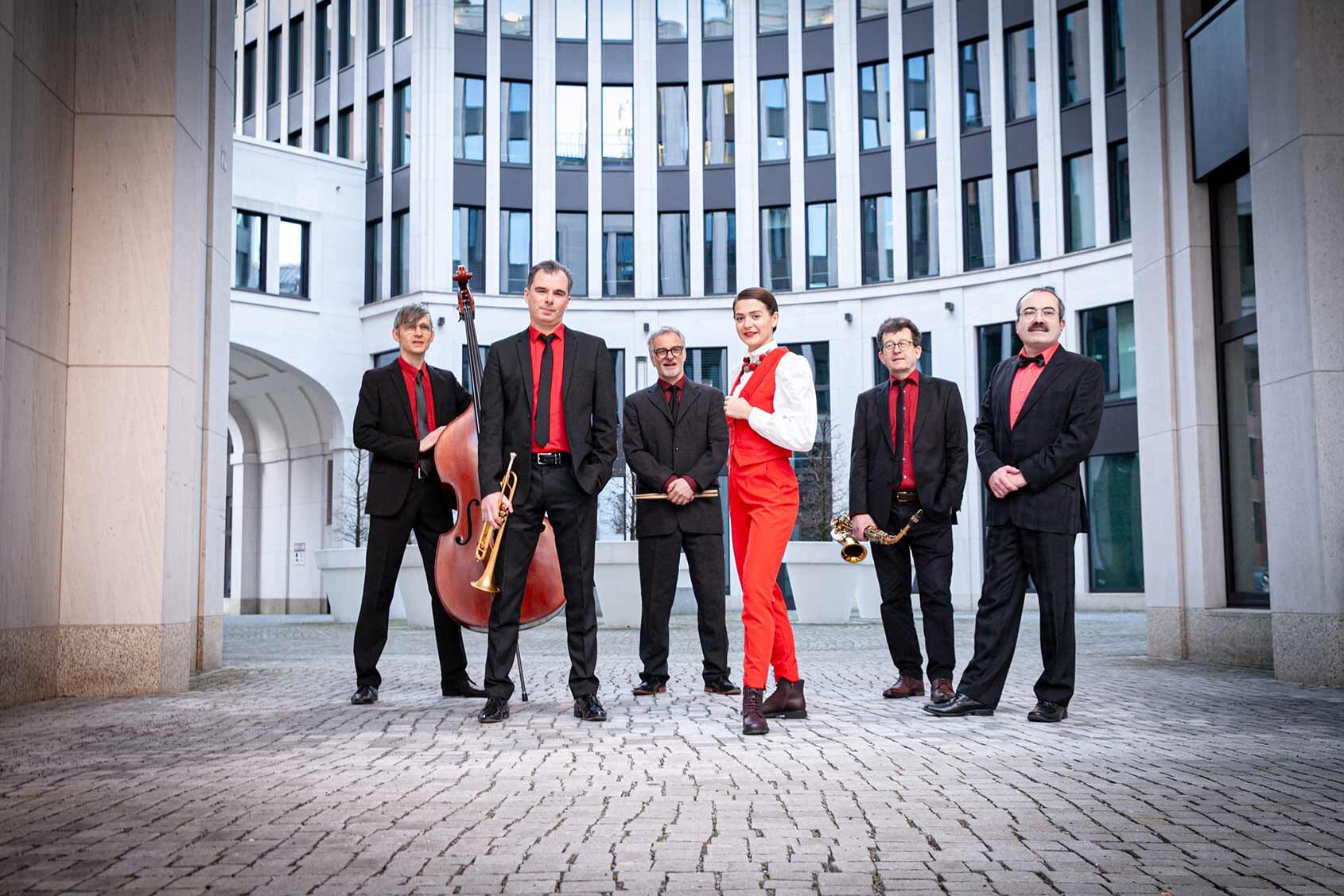 Oskar Strock & Eddie Rosner Orchestra, Foto: Strock Rosner