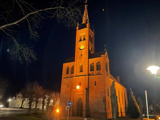 Weihnachtsmarkt an der Kirche Marienwerder