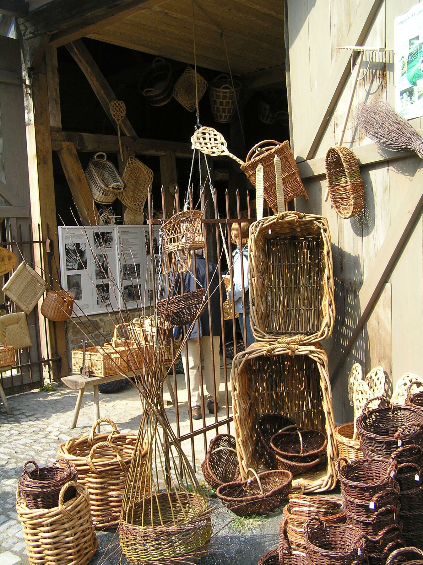 Korbmacherkunst, Foto: Wikipedia, Lizenz: Wikipedia