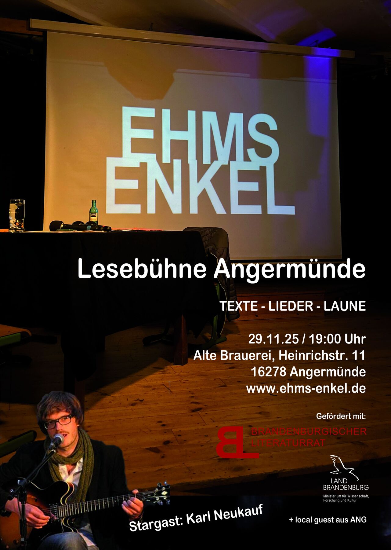 Lesebühne 29.03.2025, Foto: Ivo Smolak, Lizenz: Ivo Smolak