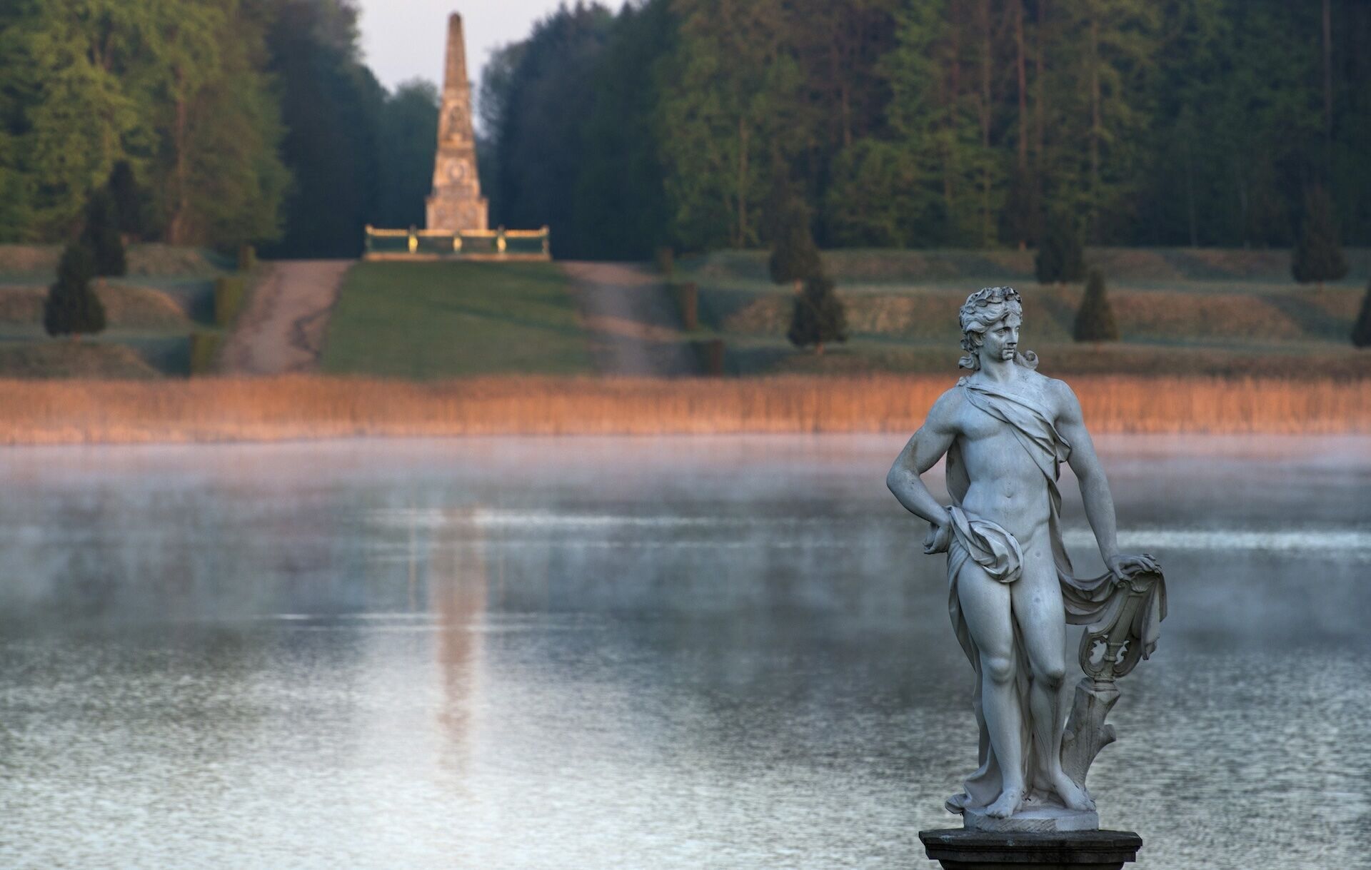 Apollo auf der Schlossinsel, Foto: Leo Seidel, Lizenz: SPSG