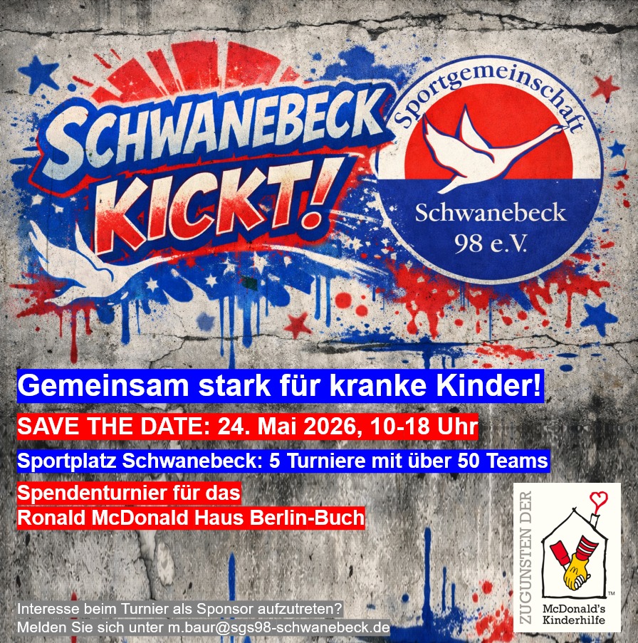 Schwanebeck kickt! Gemeinsam stark für kranke Kinder!