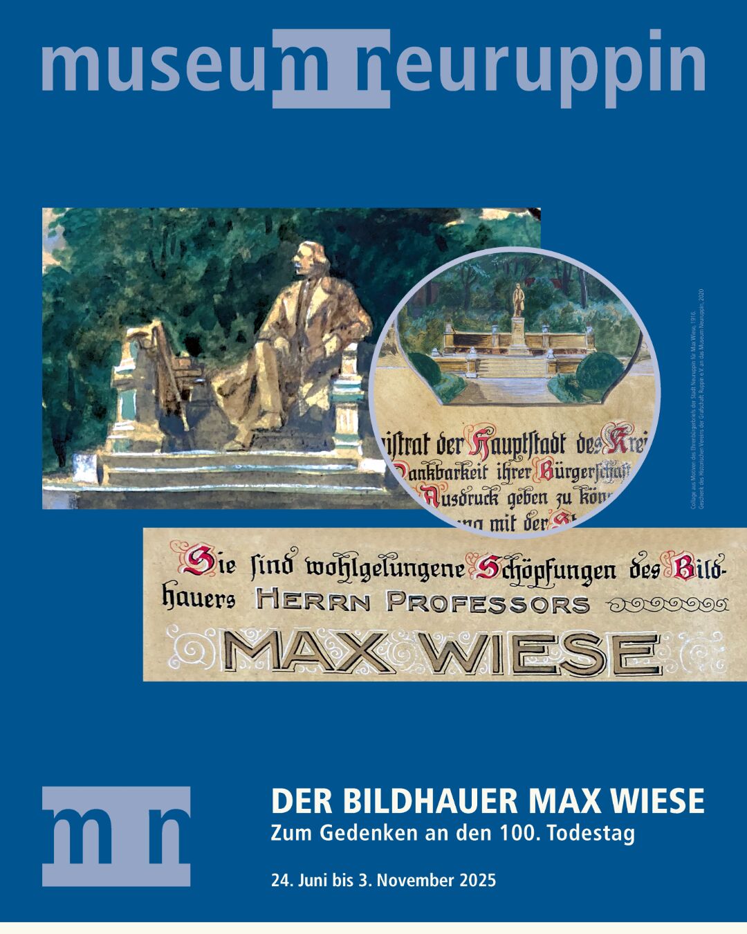 Ausstellungsplakat, Foto: Museum Neuruppin