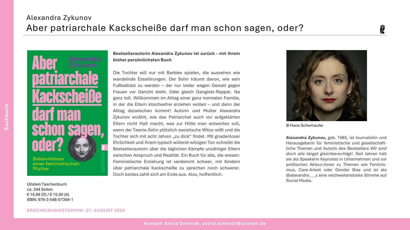 Foto: Ullstein Verlag