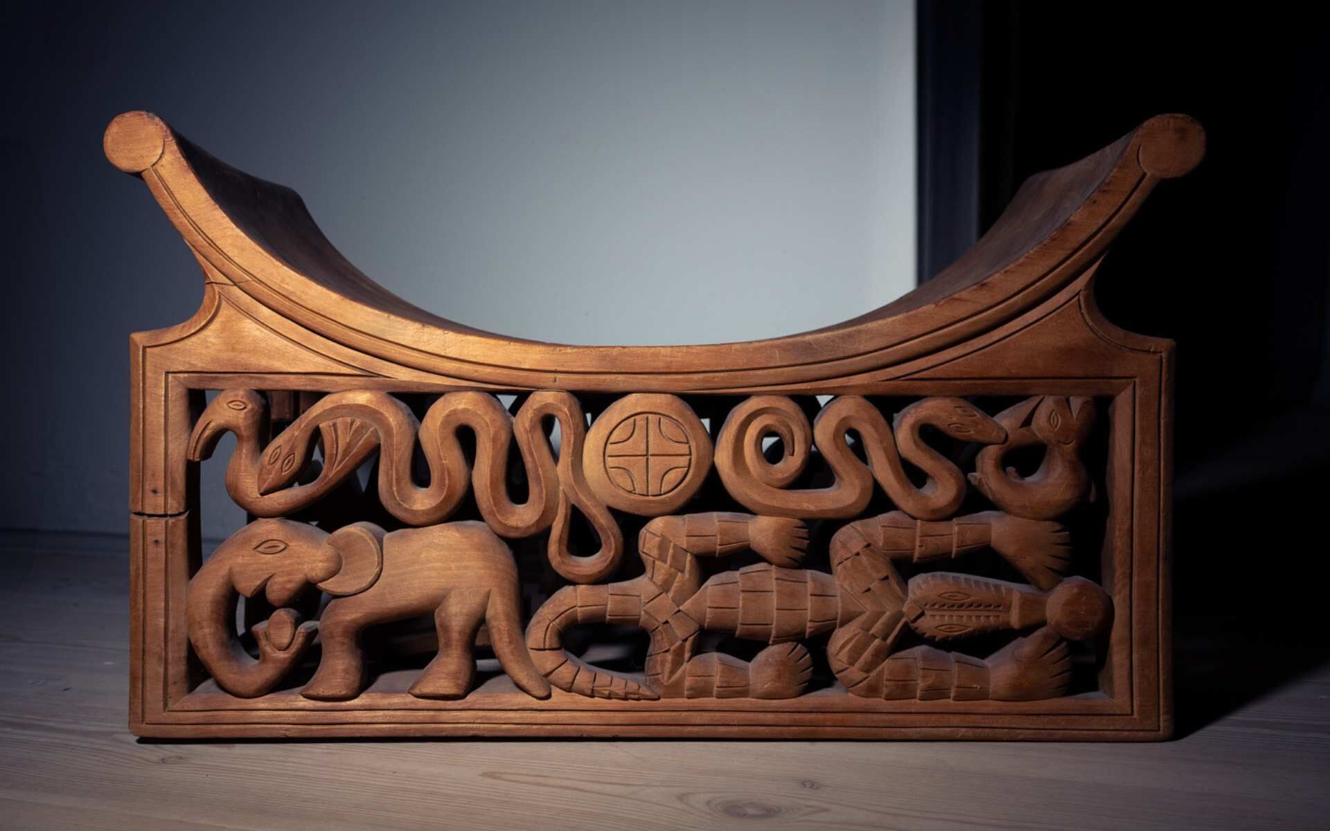 Ein Thron aus Kamerun, Foto: Foto: BKG ©Kevin Fuchs, Lizenz: BKG ©Kevin Fuchs