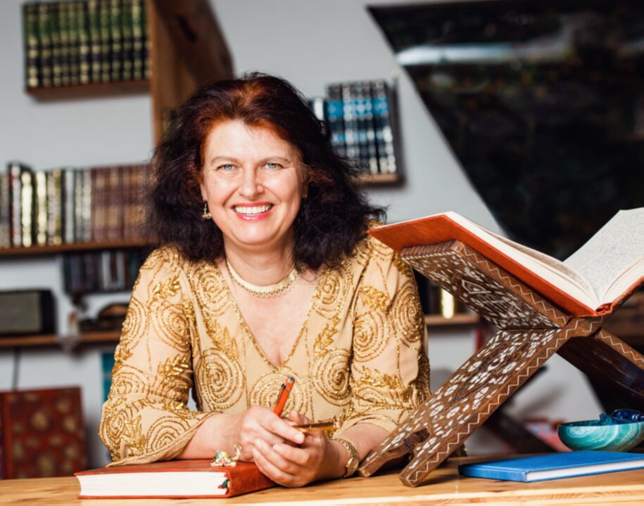 Lesung mit Claudia Ott Tausendundeine Nacht. Das Buch der Liebe, Foto: Uckermärkische Literaturgesellschaft, Lizenz: Uckermärkische Literaturgesellschaft