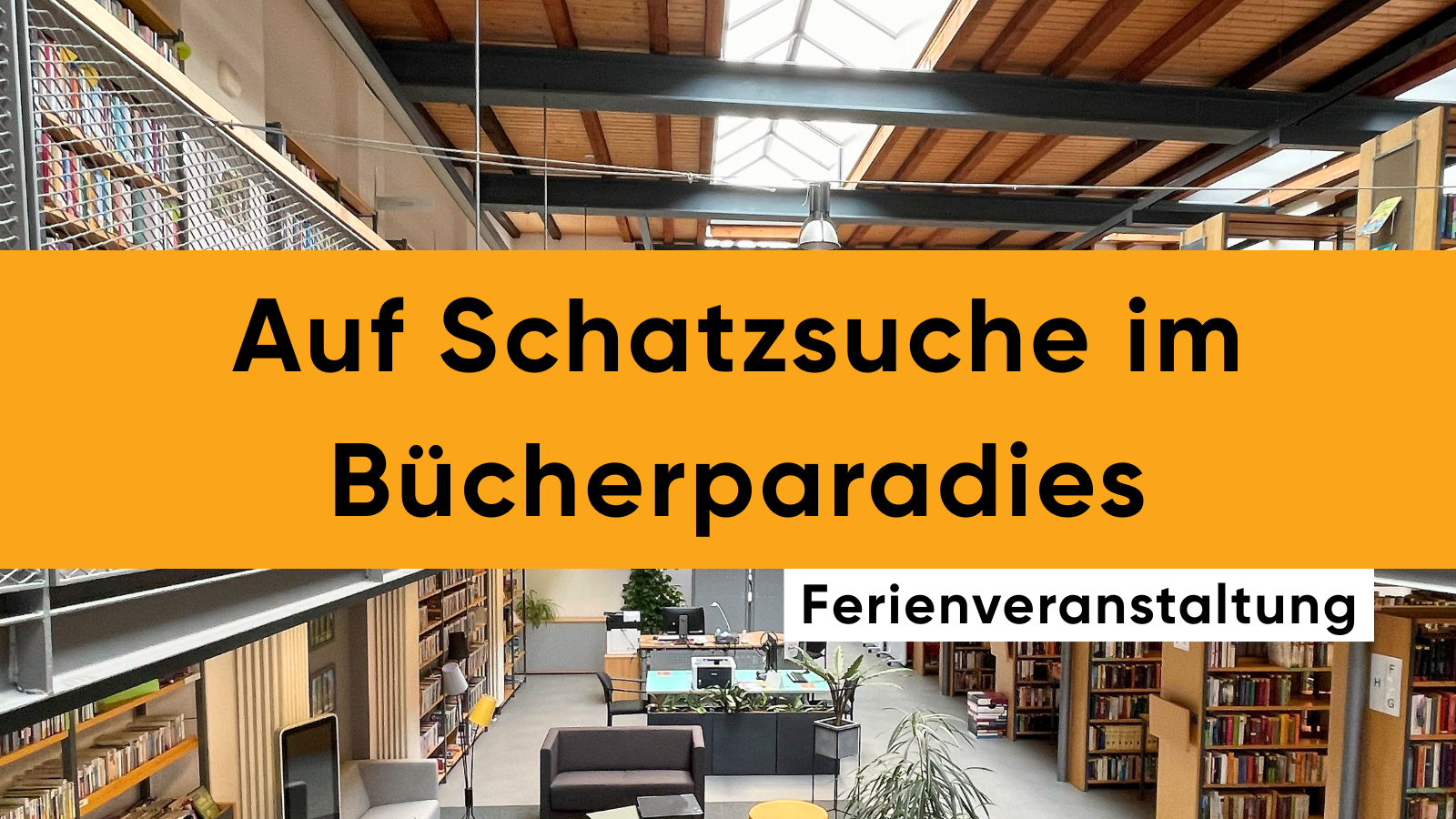 Auf Schatzsuche im Bücherparadies – dein Sommerabenteuer