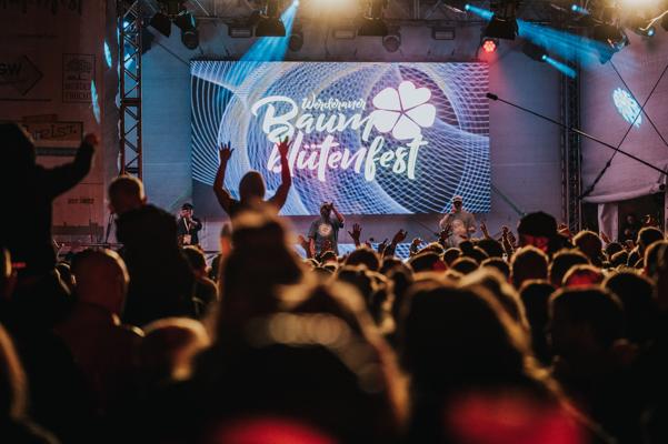 Bühne Baumblüte, Foto: Manuel Gutjah, Lizenz: Stadt Werder (Havel)