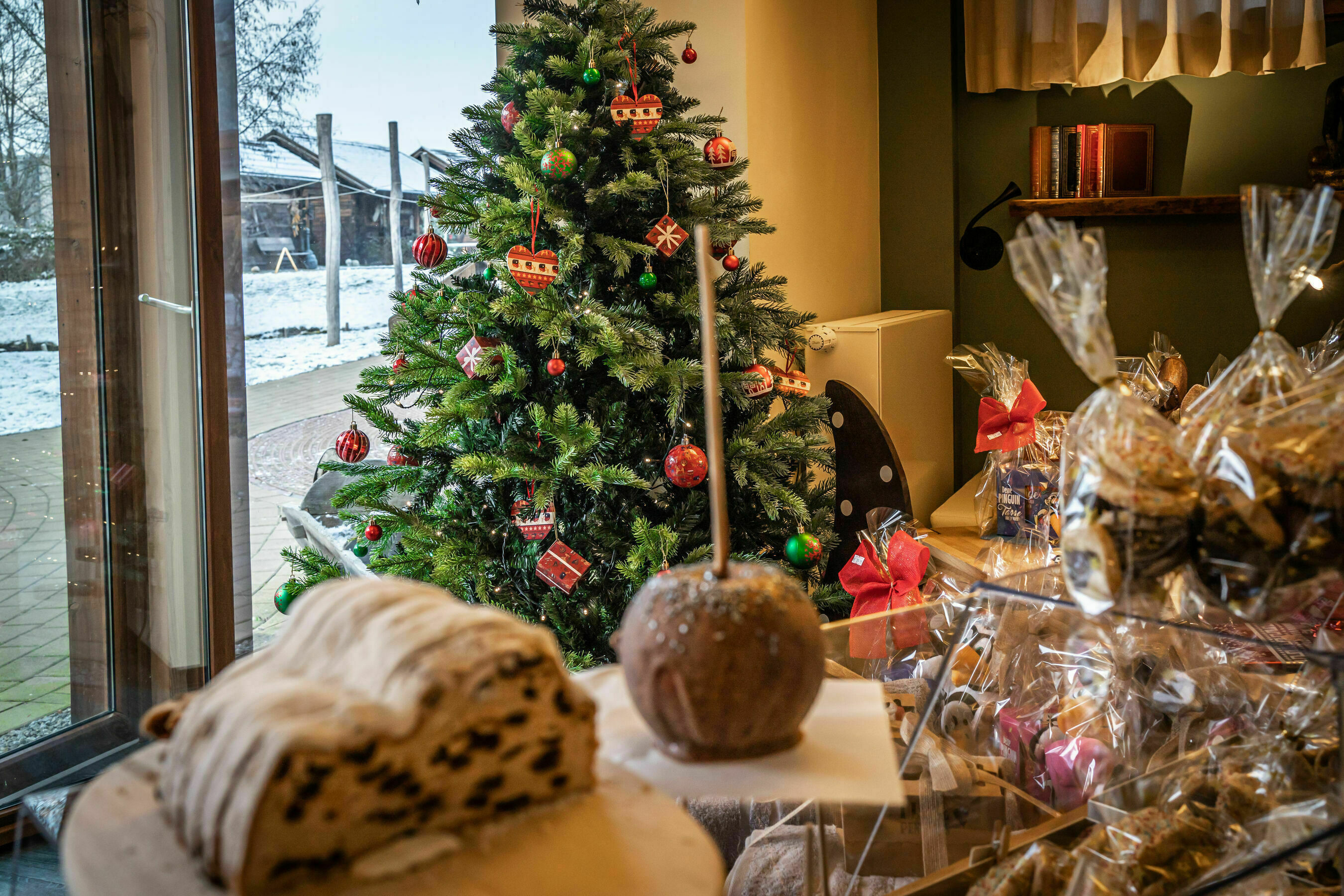 Kleinster Weihnachtsmarkt, Foto: Steven Schwerdtner, Lizenz: Spreewelten GmbH