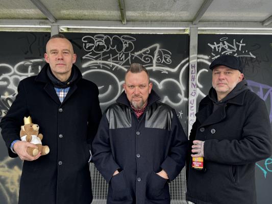 Osterfeuer mit der Band Blind Bankers