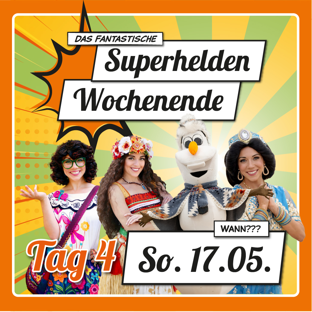 Superhelden Wochenende Tag 4