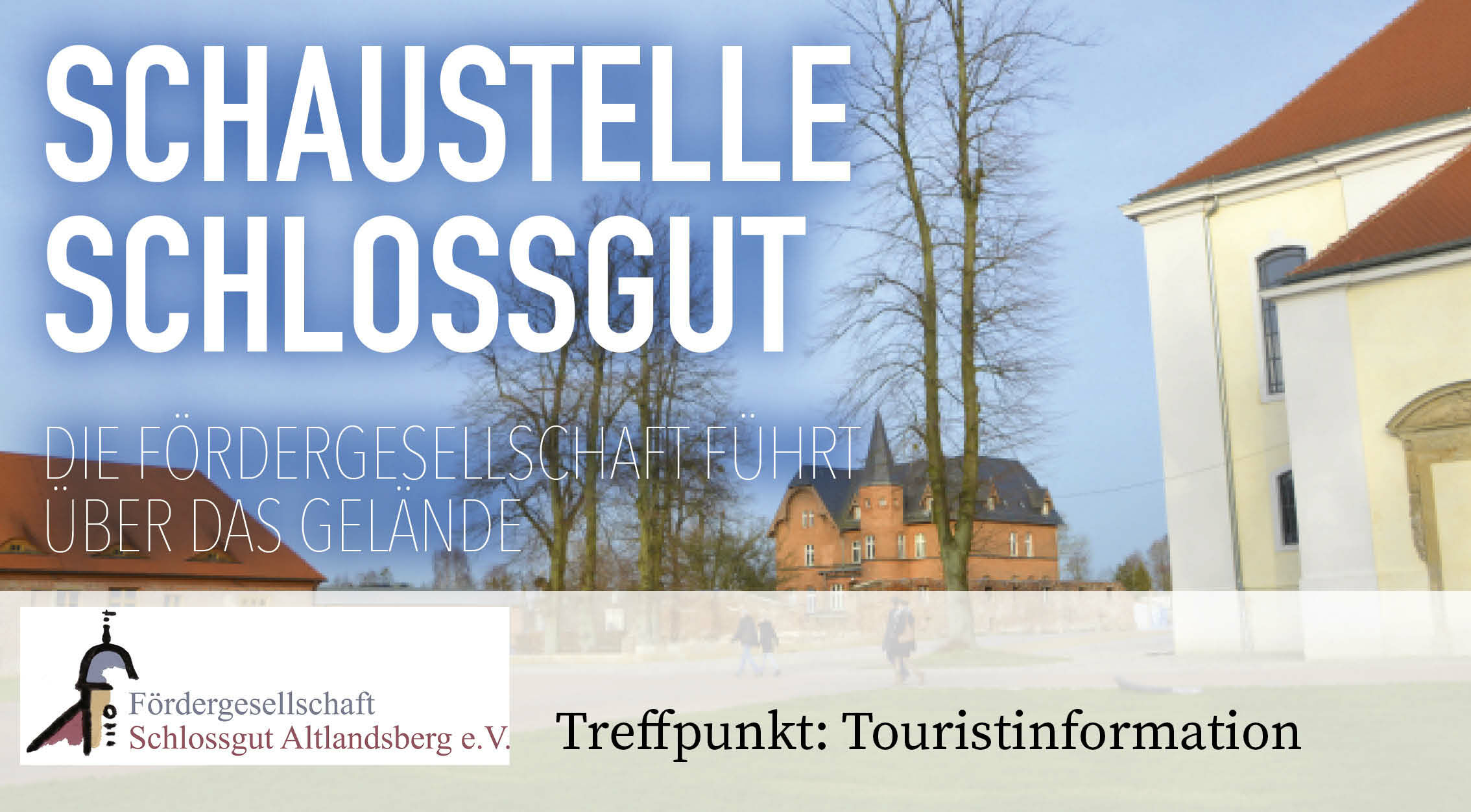 Schaustelle Schlossgut, Foto: Schlossgut Altlandsberg, Lizenz: Schlossgut Altlandsberg