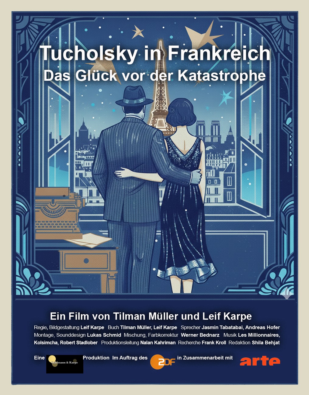 Tucholsky in Frankreich | 2026 – Das Glück vor der Katastrophe