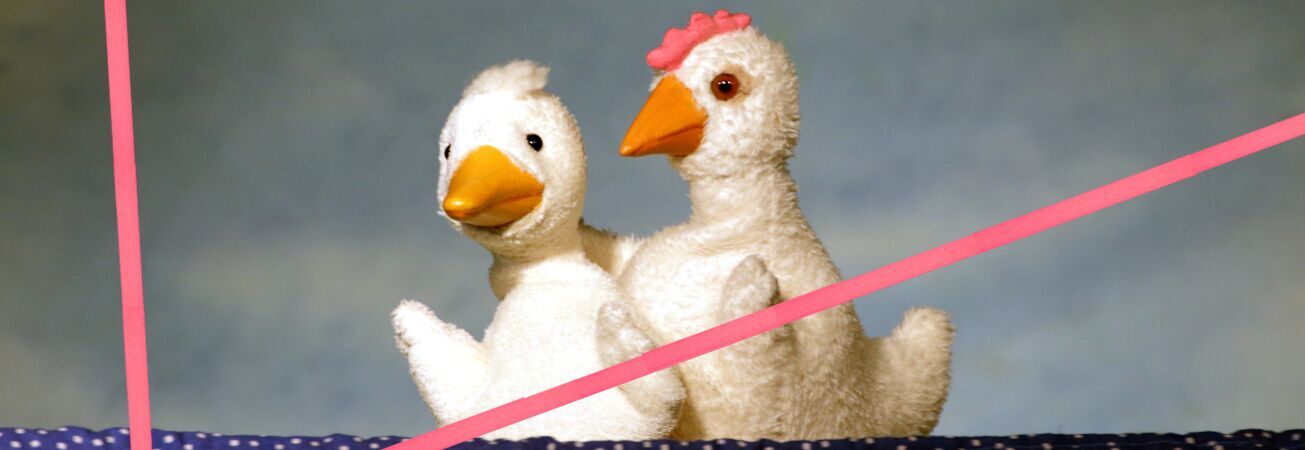 Hühnerei und Entengrütze, Foto: PAPPERLAPAPP Puppenspiel & Erzähltheater, Leipzig